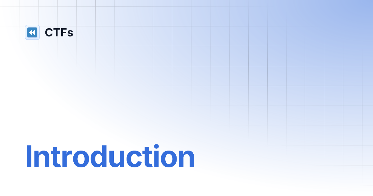 Introduction To Ctfs | #Beginner Guide – AFML